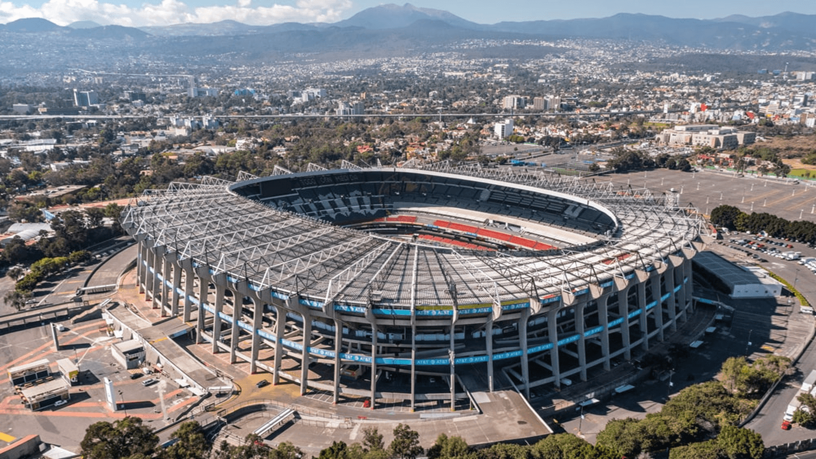 The Aztec Football stadium