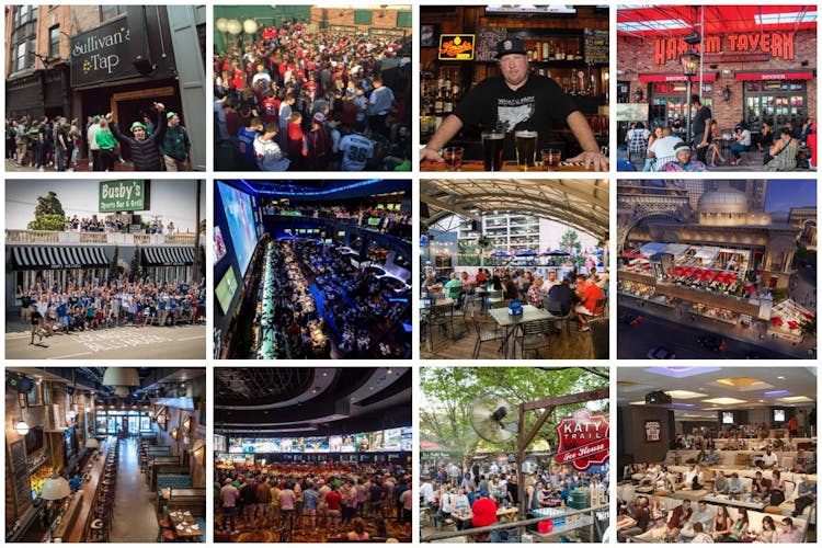 Top 15 Places to Watch the NFL