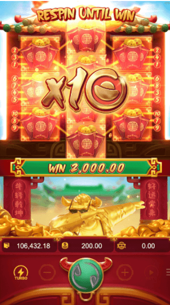 10X Multiplier fortune ox