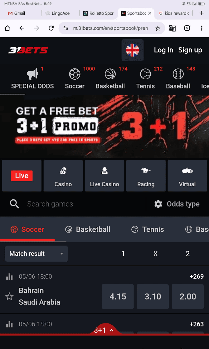 31 Bets Sports Betting Review