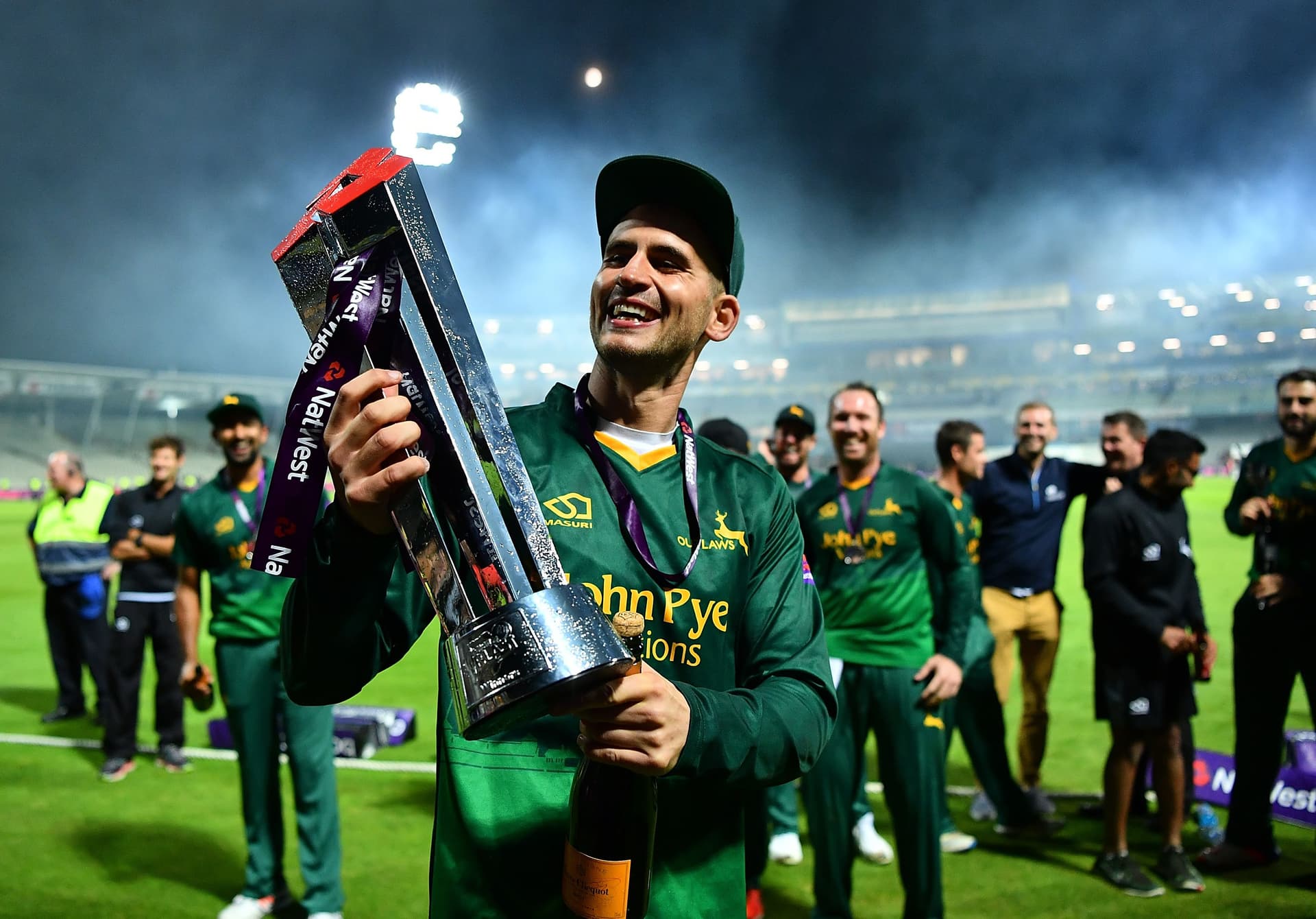 Alex Hales of Notts celebrates with the trophy.jpg