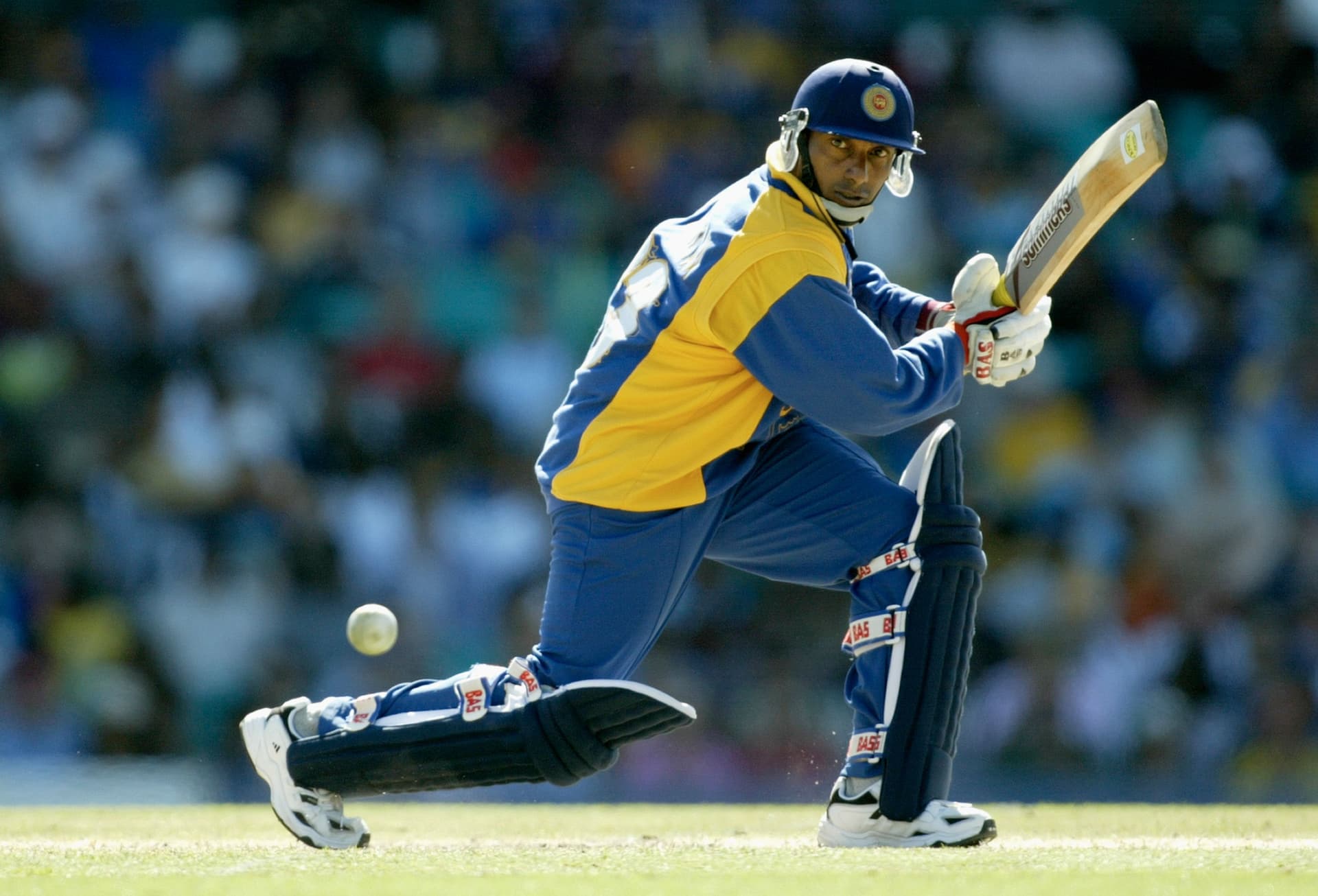 Aravinda De Silva in action