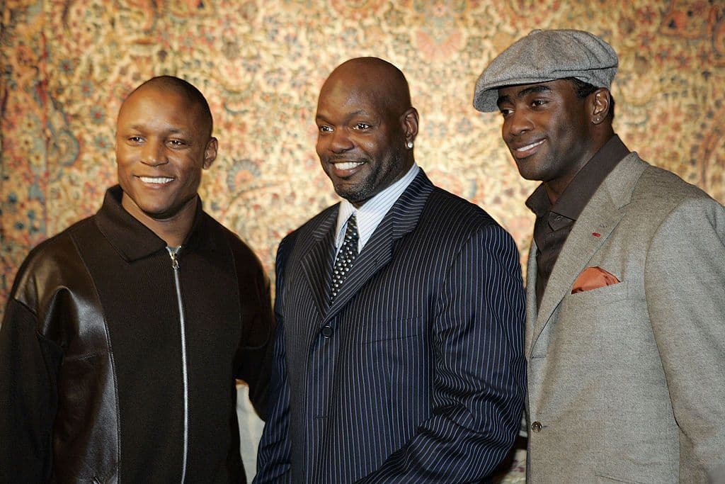 Barry Sanders, Emmitt Smith and Curtis Martin