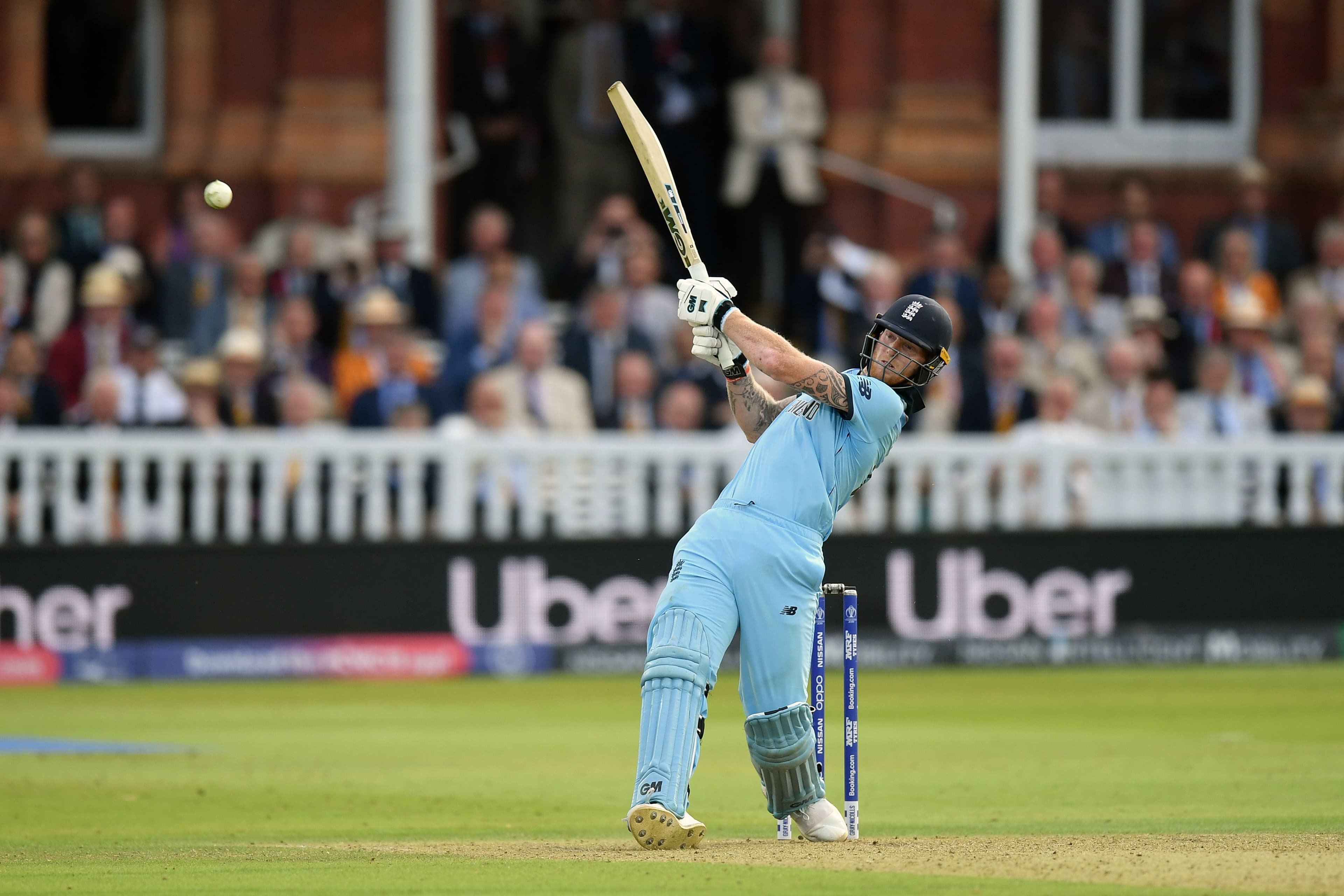 Ben Stokes of England hits out