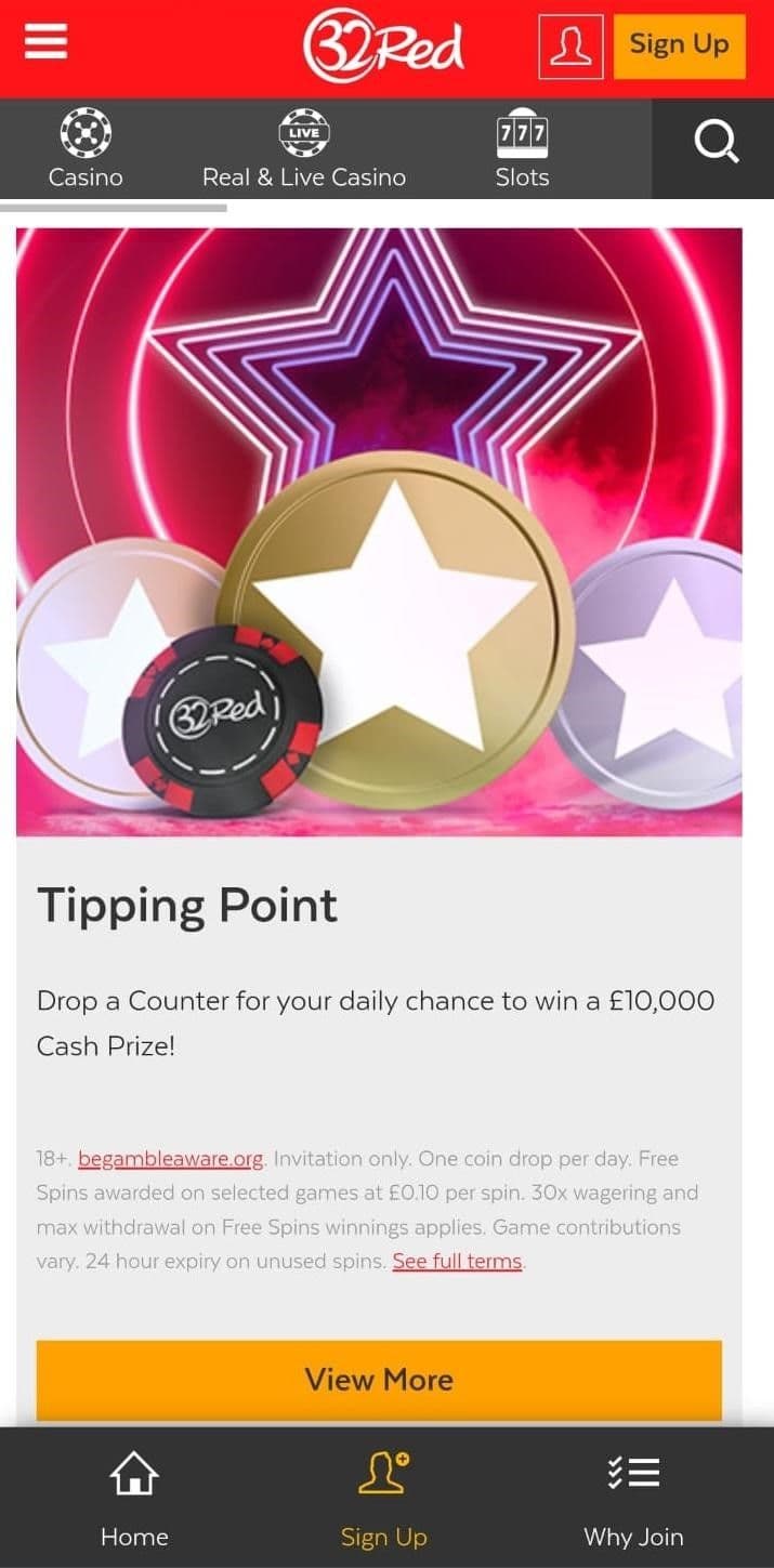 32 Red Tipping Point