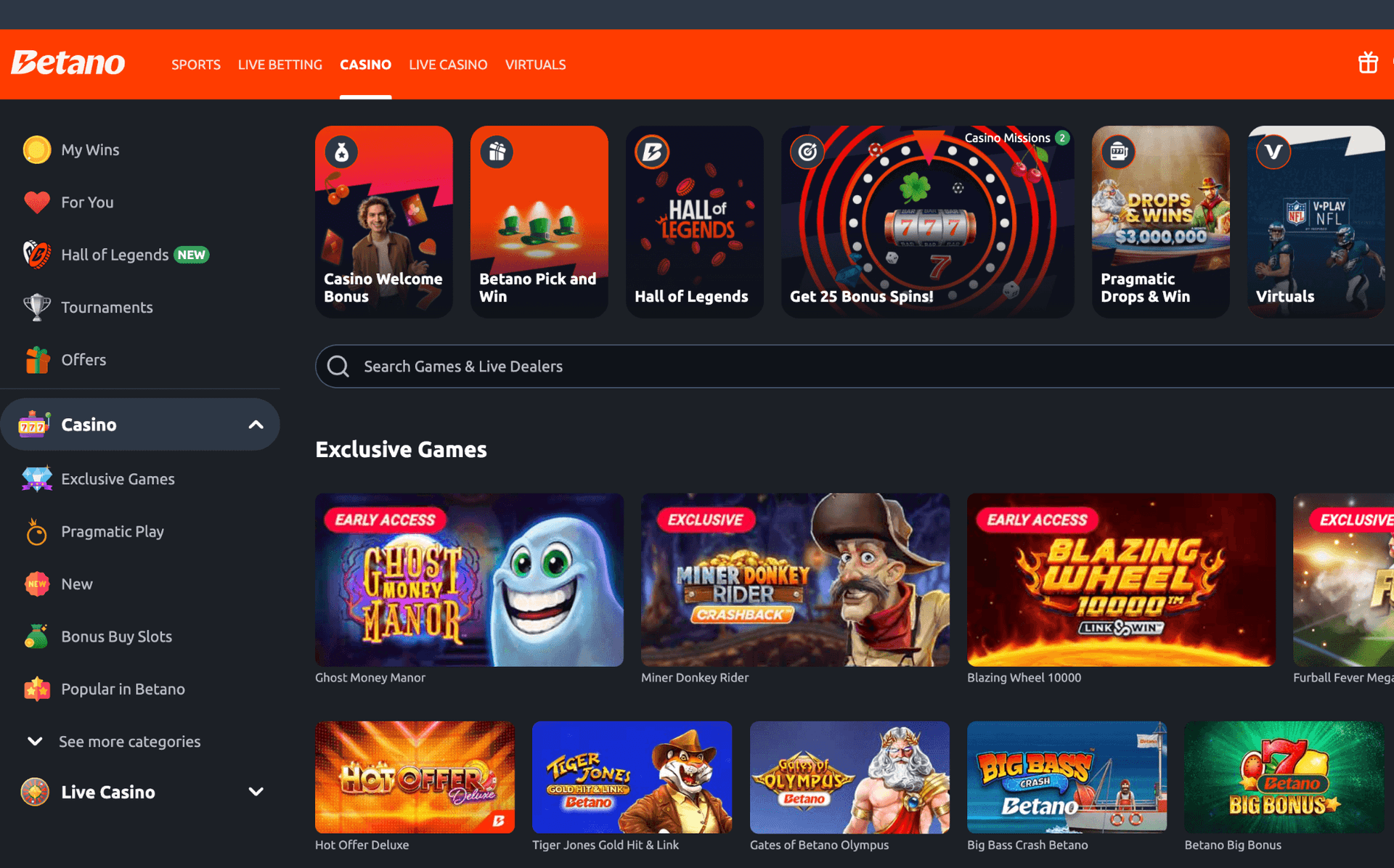 Betano Casino Review