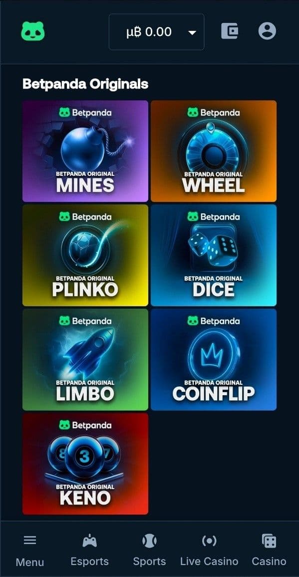Betpanda Casino Unique Offerings 