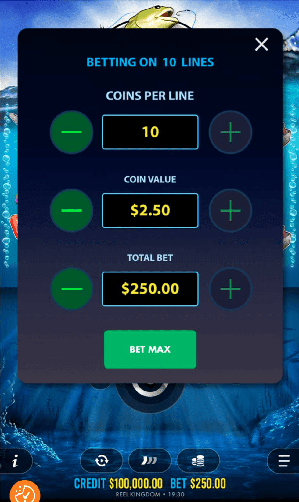 Betting Range