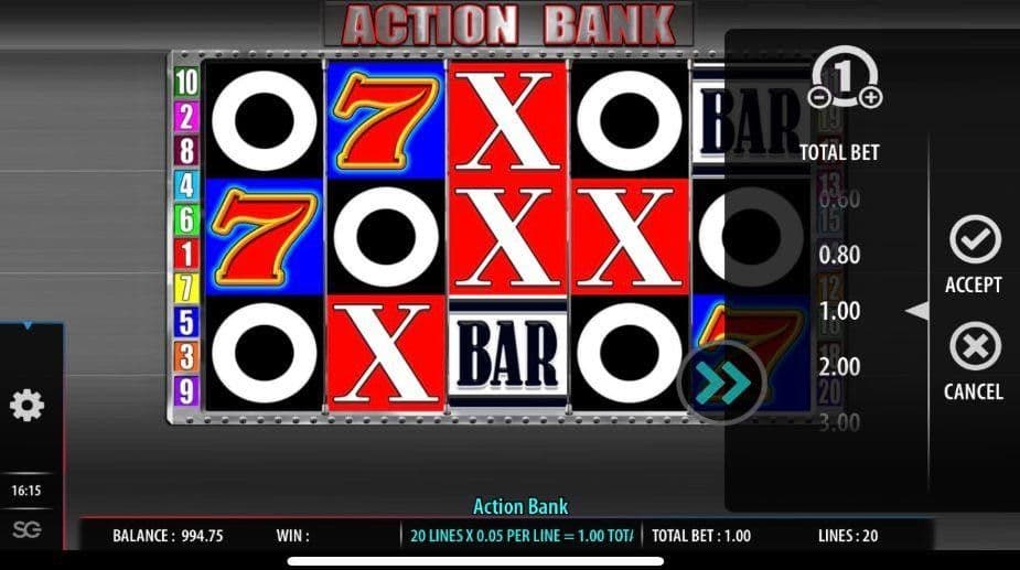 Betting Range action bank slot