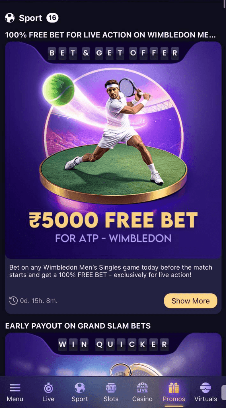 Betvibe Sports Betting Promotions