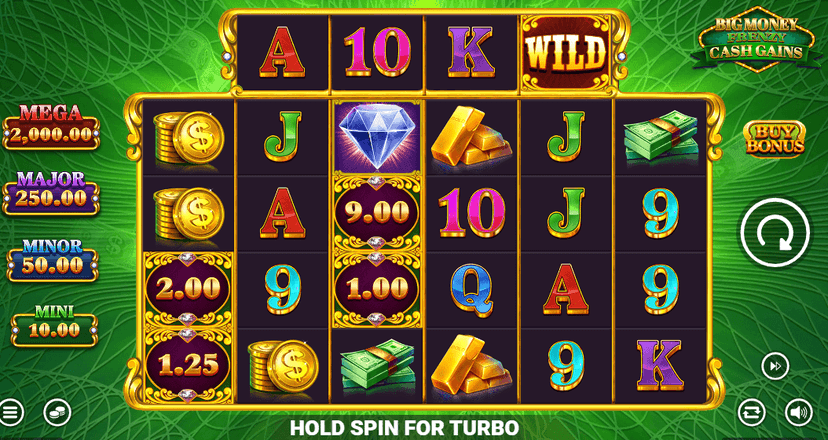Big Money Frenzy Cash Gains