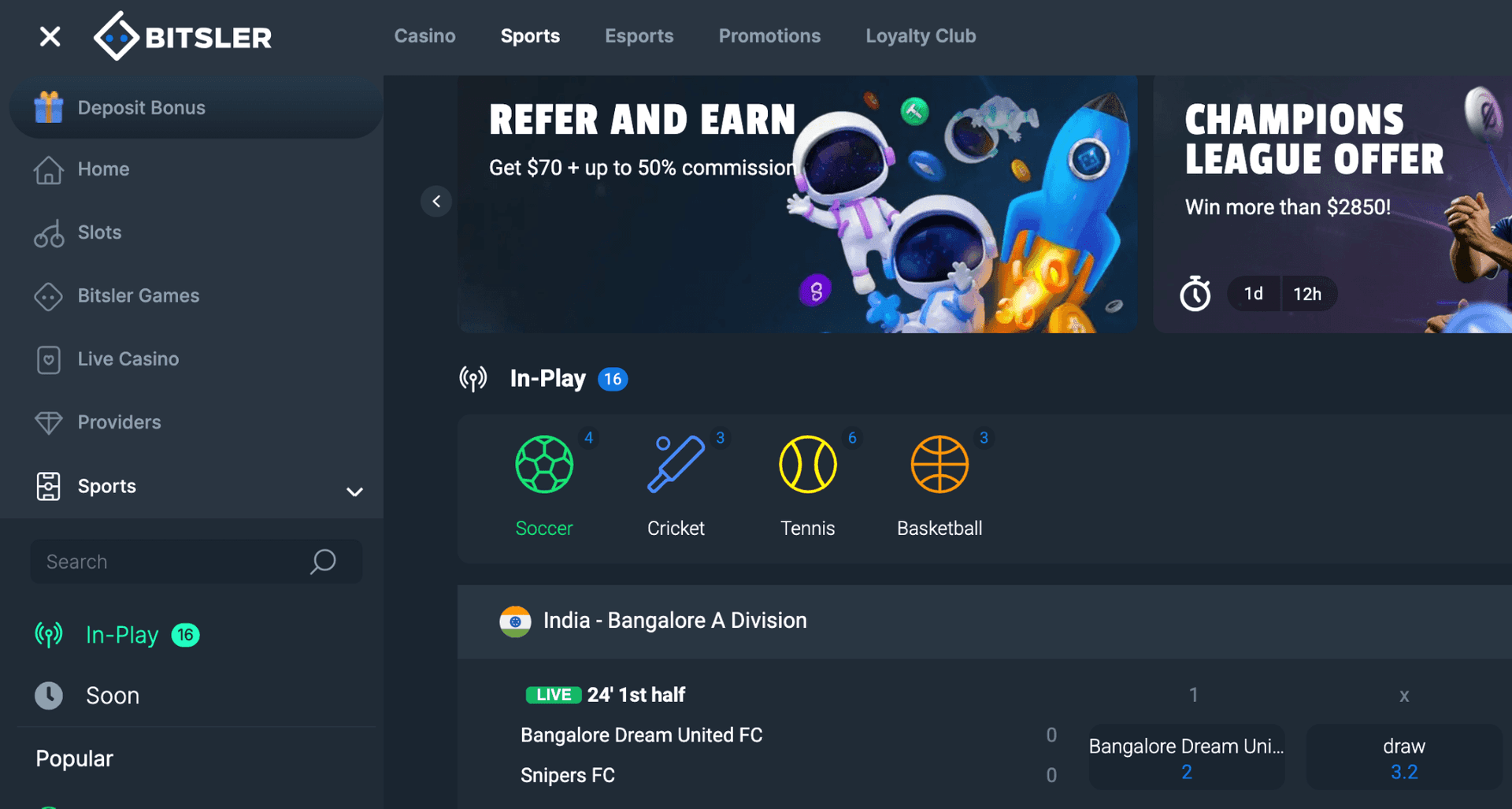 Bitsler – Best for Crypto Betting & Fast Withdrawals