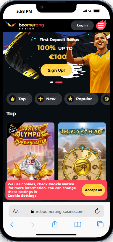 Boomerang Bet Review 
