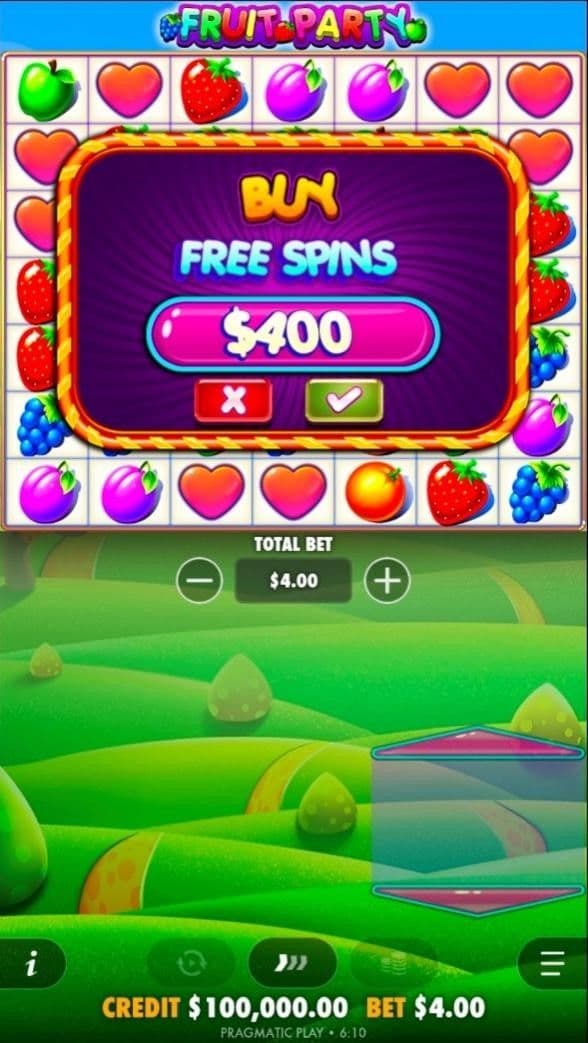 Buy Free Spin fruit party