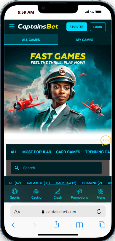 Captainsbet Aviator Rain 