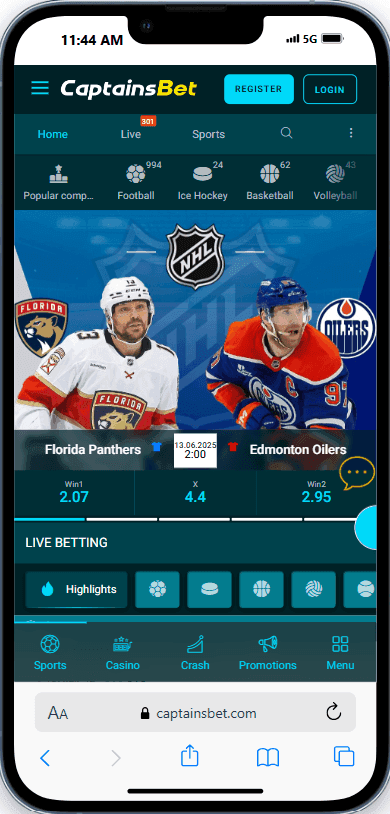 Captainsbet Sports Betting Review 