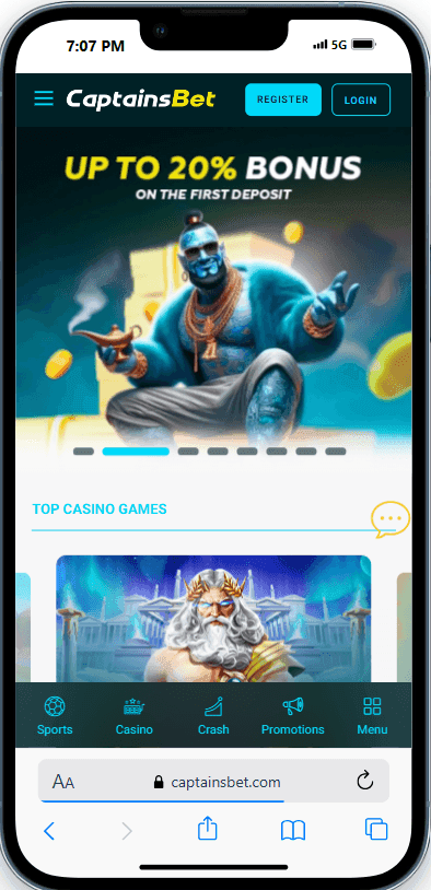 Captainsbet Sports and Casino Welcome Offer