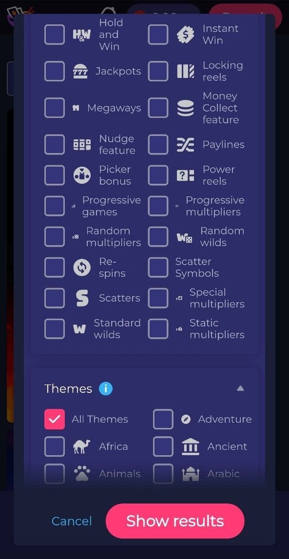 Casino Game Selection Ramenbet