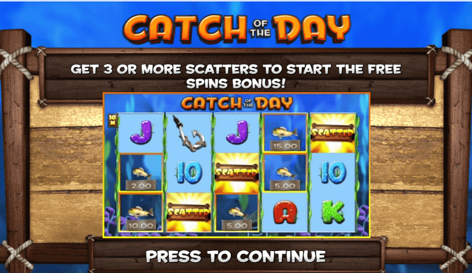 Catch of the Day Demo Slot Review