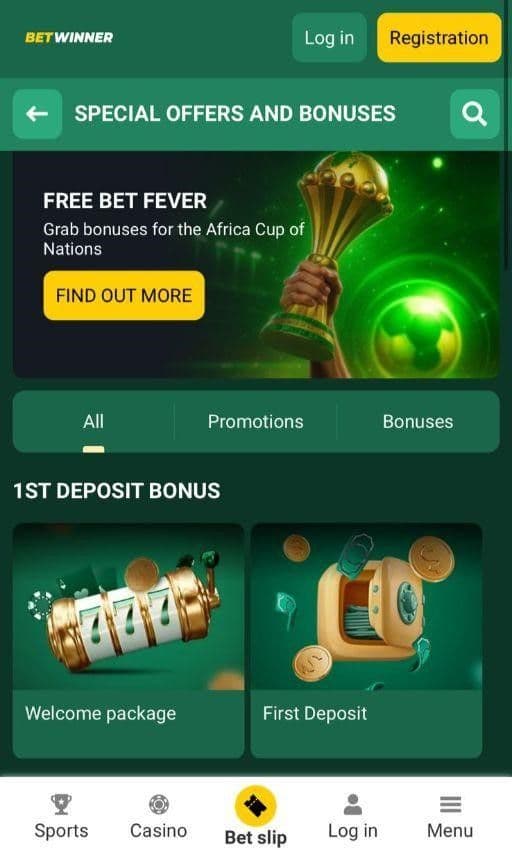 Check the promotions page for the welcome bonus 