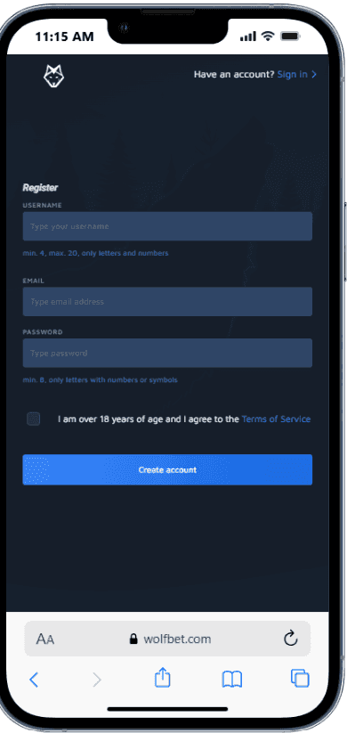 Choose Your Registration Method