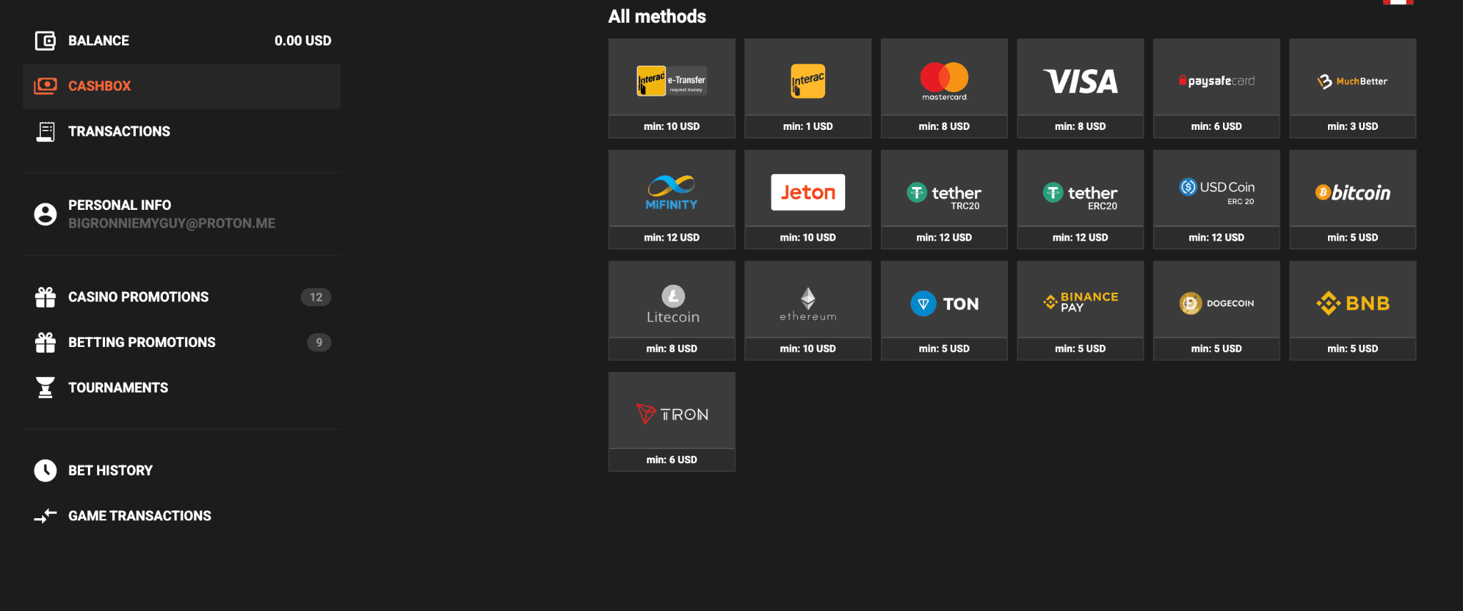 Choose your preferred payment method!