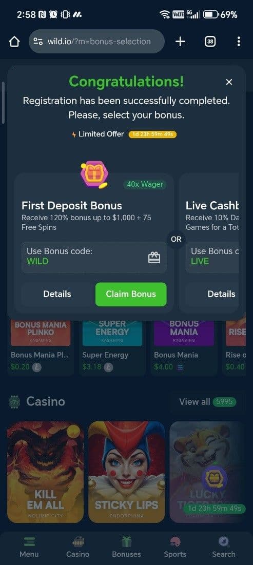 Choose your preferred welcome bonus.jpg