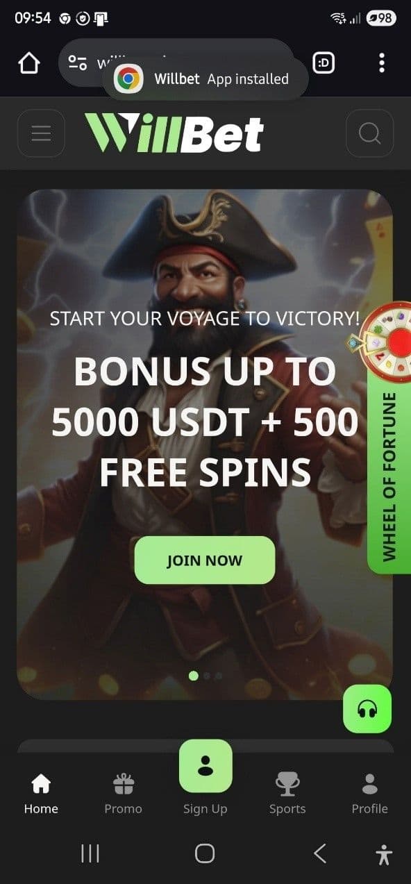 Claim Your Willbet Bonuses