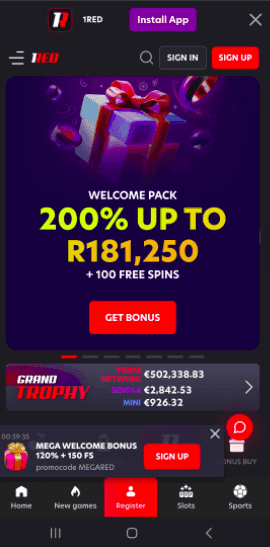 Click on the “Install App” button