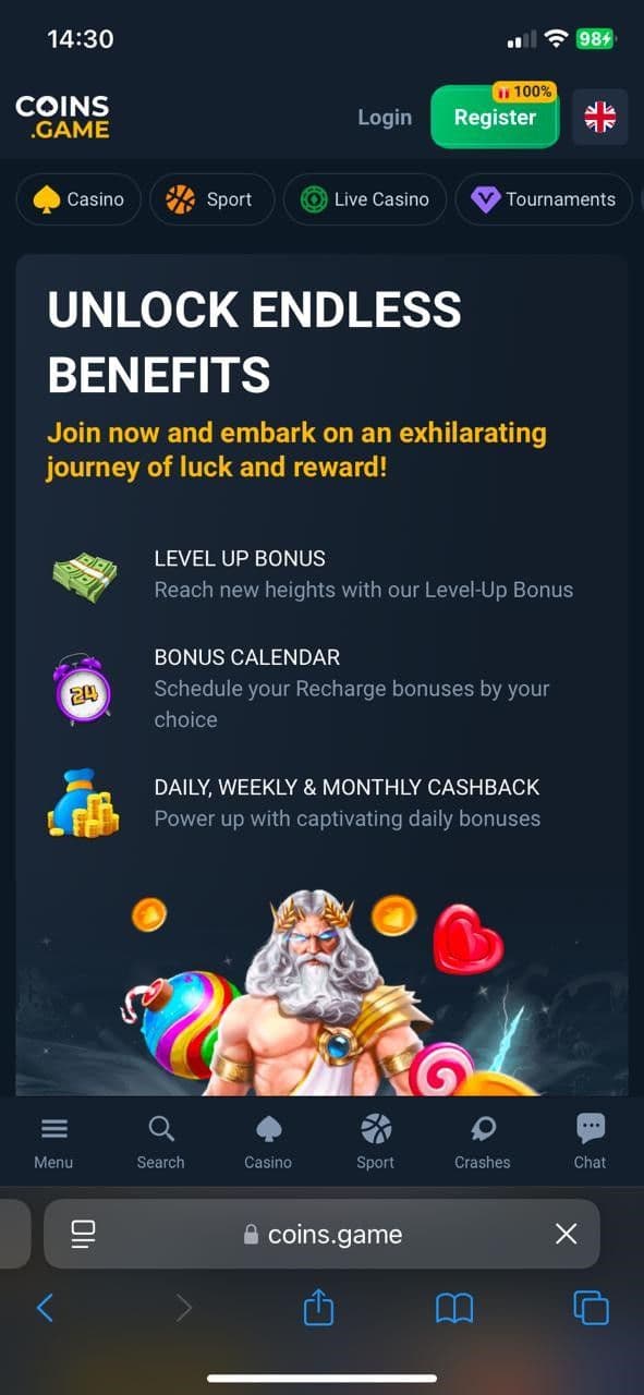 Coins Game Bonuses and Promotions 