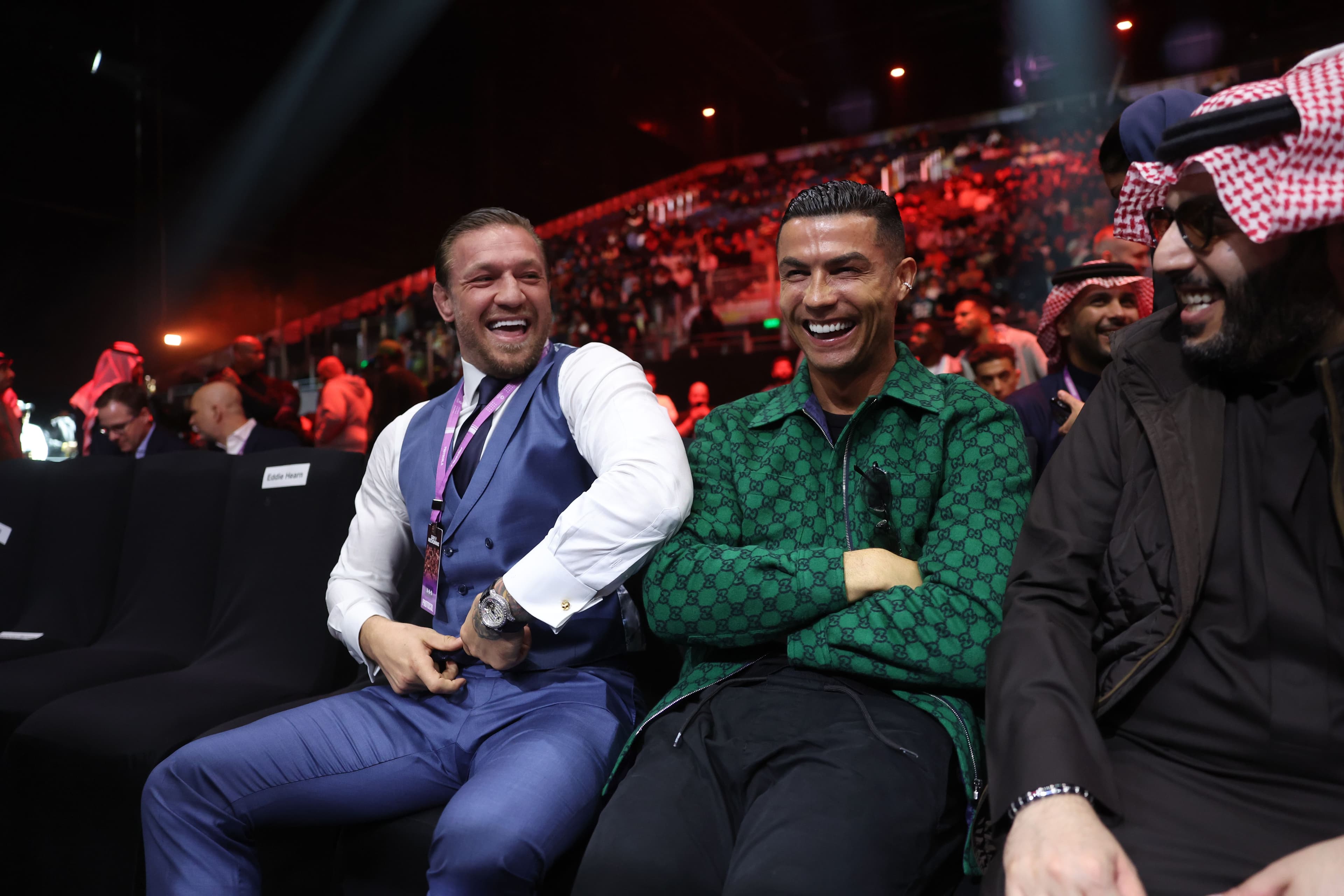 Cristiano Ronaldo and Conor McGregor