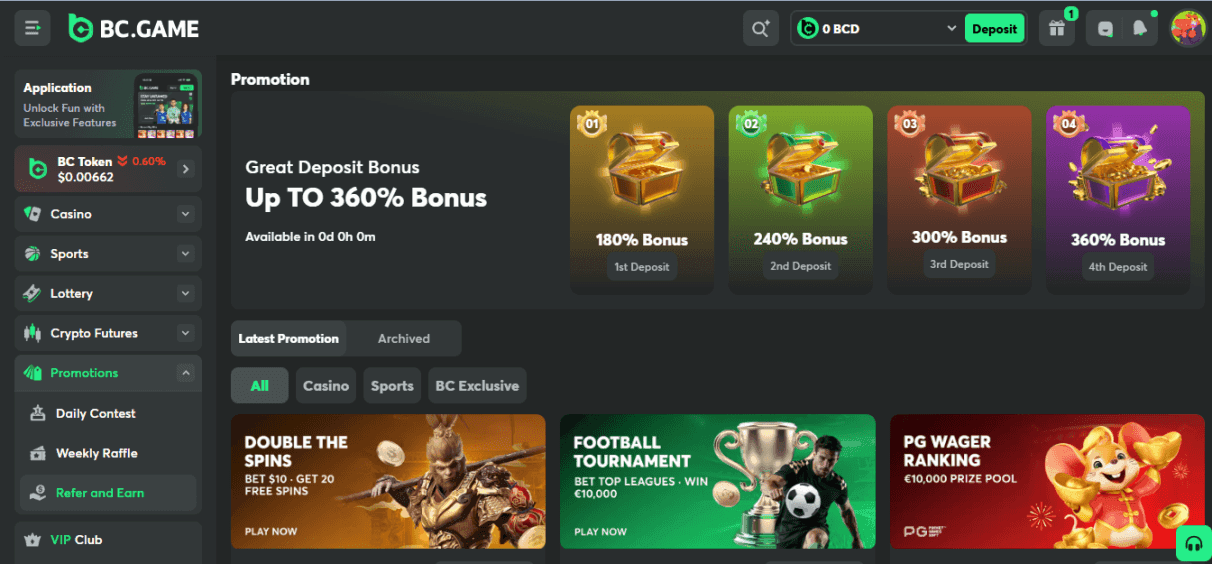 Crypto-Denominated Welcome Bonuses