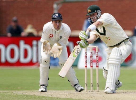 Damien Martyn Cover Drive in Test