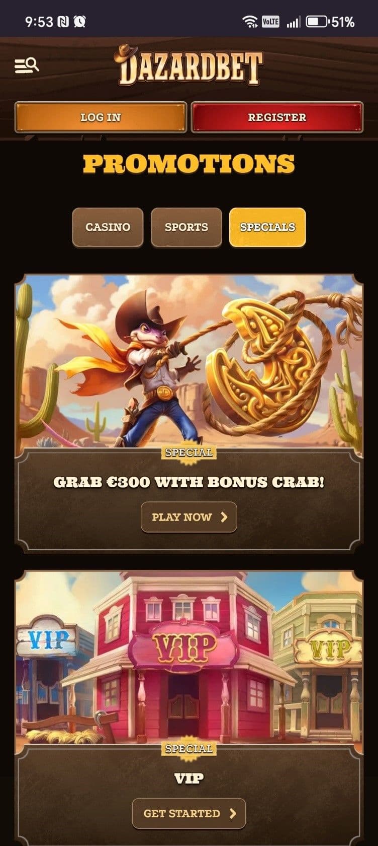Dazard Bet Casino Promotions 