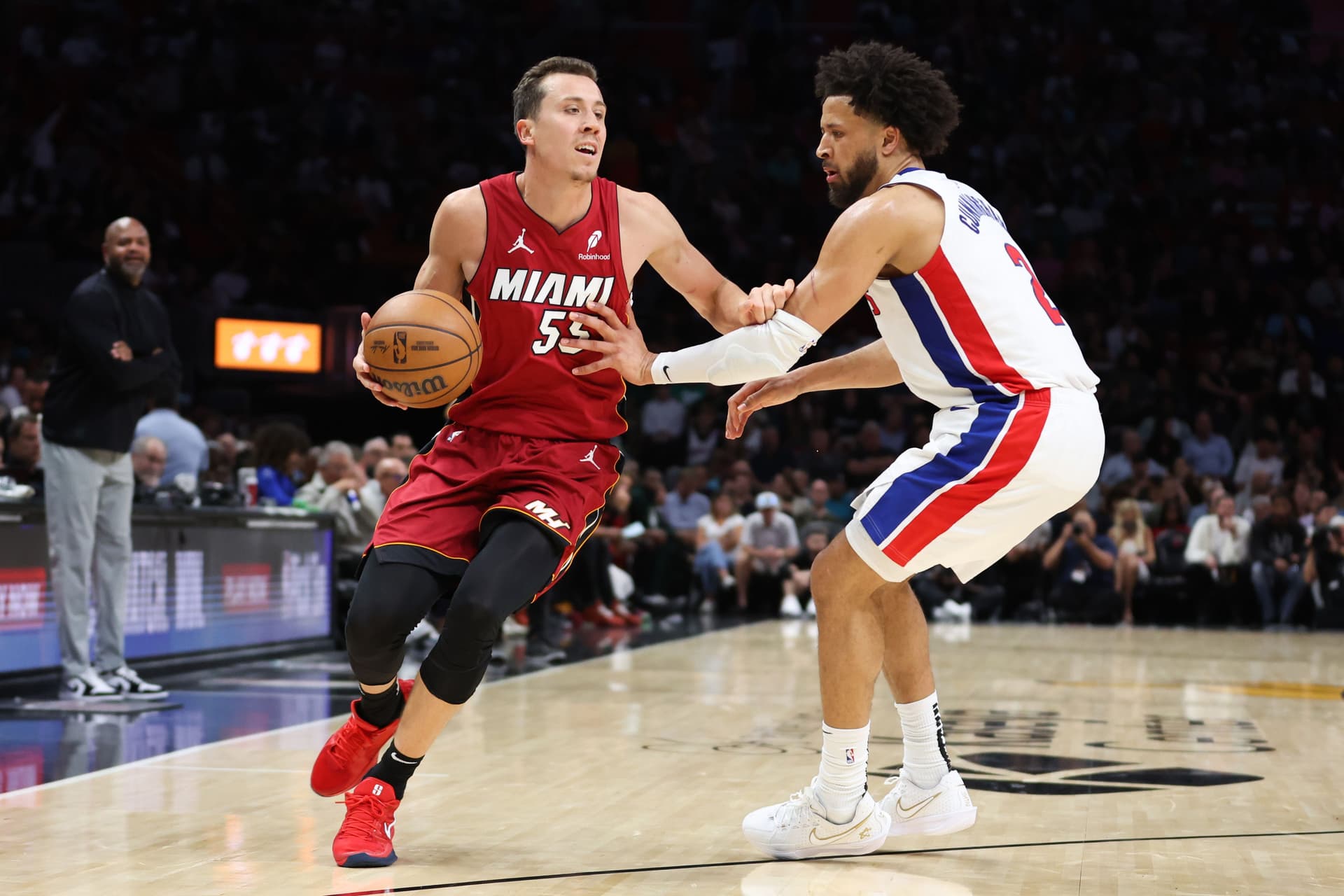 Detroit Pistons v Miami Heat