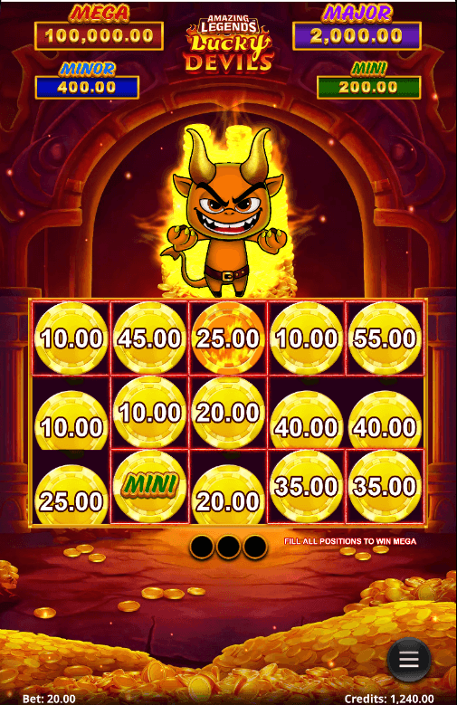 Devil Bonus and Key Features!