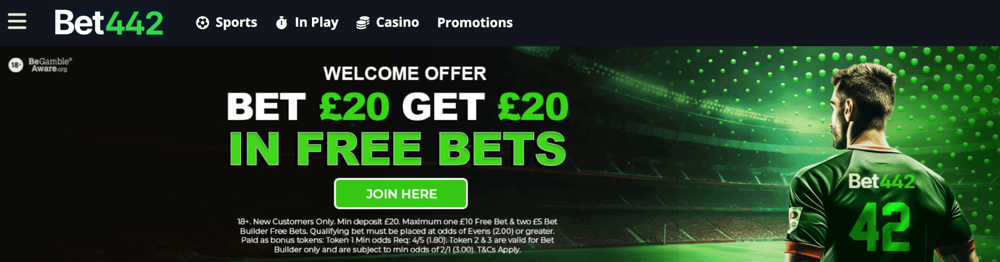 Bet442 Sports and Casino Welcome Bonus