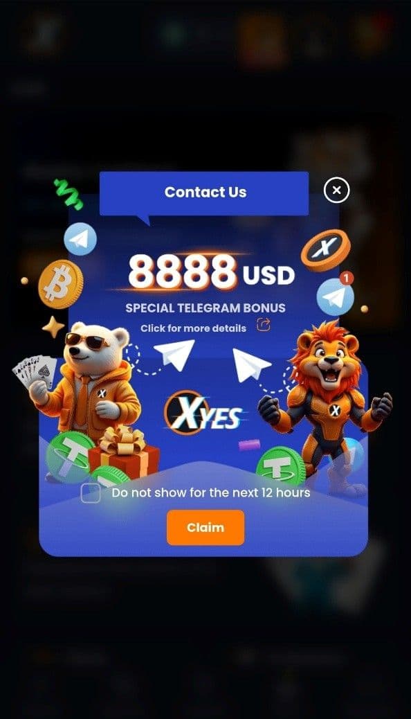 Xyes Welcome Bonus
