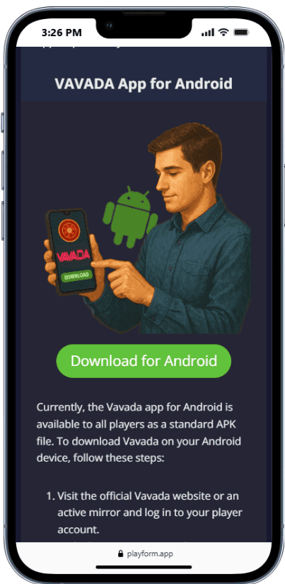 Vavada App Download Guide for iOS