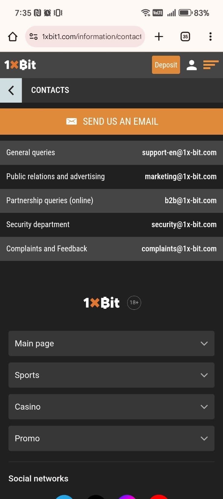Email Support