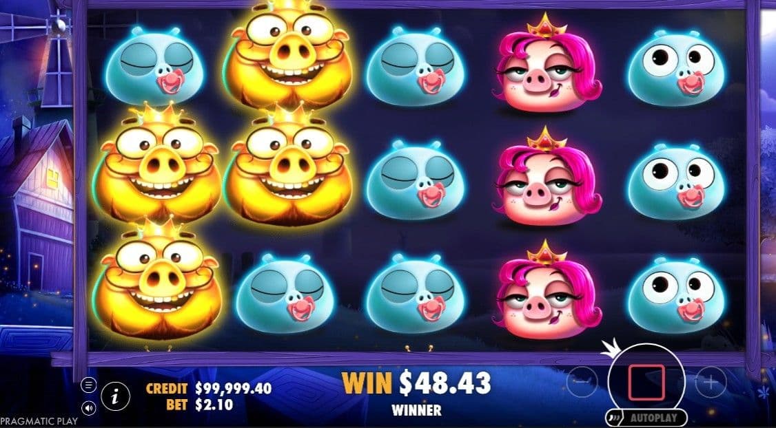 Enjoy your free spins and multipliers 