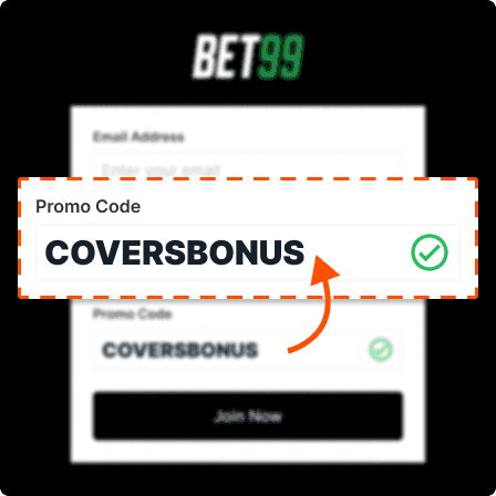 Enter a Bet99 bonus code if applicable 