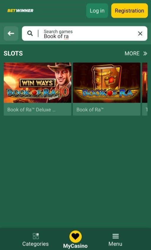 Find Book of Ra in the casino’s slot lobby