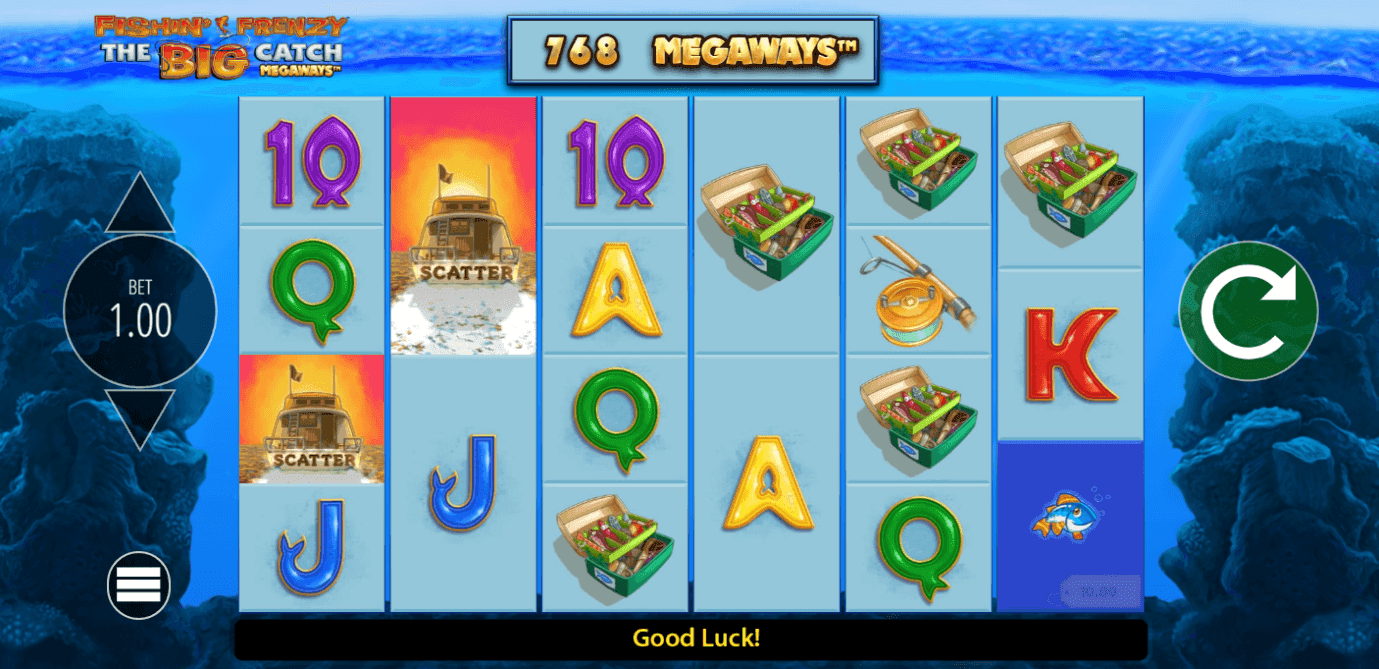 Fishin' Frenzy The Big Catch Megaways 