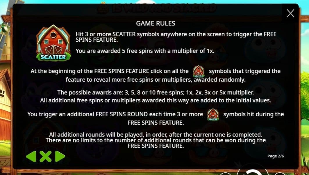 Free Spins Bonus 7 piggies