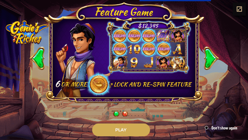 Genie's Riches Slot Review 2025 
