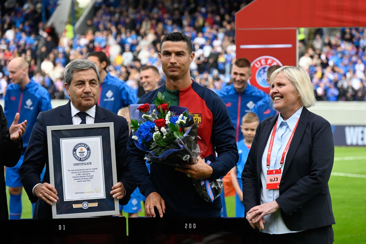 How Many Guinness Book of Records Does Ronaldo Have?