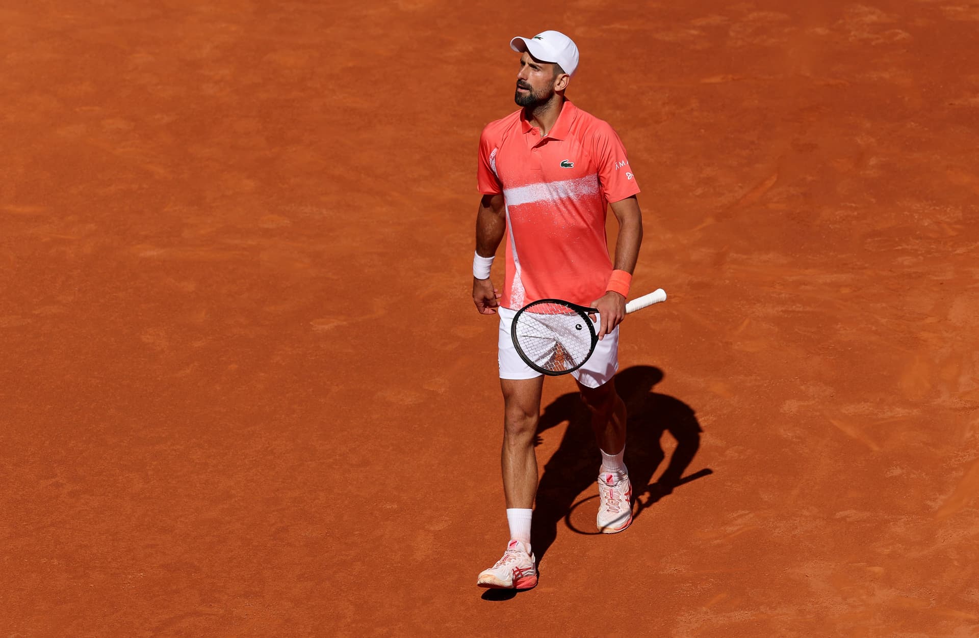 Novak Djokovic of Serbia