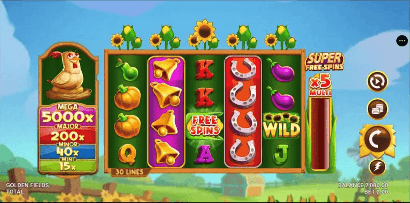 Golden Fields Slot Review 