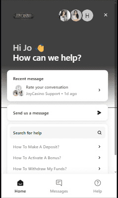 How to Contact JoyCasino Customer Support